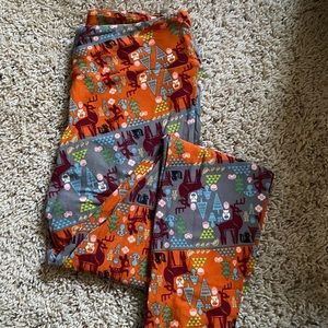 Lularoe OS leggings Bambi